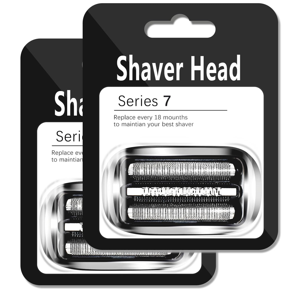 S7 73S 360 Replacement Head Foil & Cutters for Braun Series 7 Eletric Shavers, Compatible with Braun New Generation 7020s, 7025s, 7027 cs, 7071cc, 7075cc, 7085cc Razor