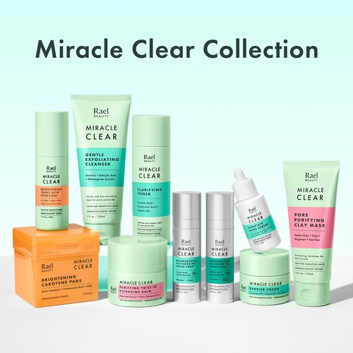 Rael Serum for Face – Miracle Clear Serum with Salicylic Acid, Niacinamide, Zinc, Pore Minimizer, Korean Skin Care (1 fl oz)