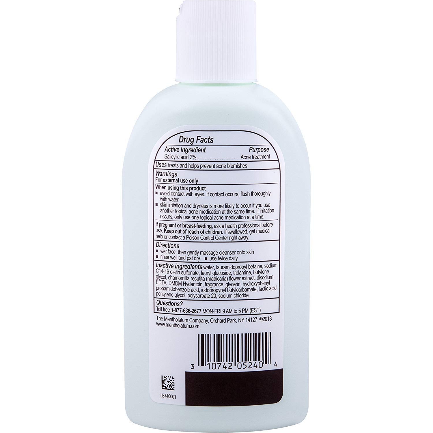 pHisoderm Anti-Blemish Gel Cleanser 6 Fluid Ounce (Pack of 5)