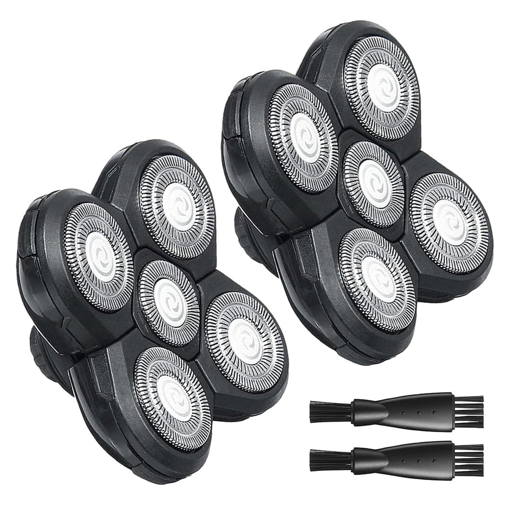 2PCS Groomi Replacement Blades for Baldie Pro Head Shaver, Travel Spare Set