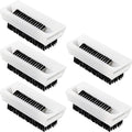 BOAO 5 Pcs Nail Scrubbers Hand Scrub Brushes for Nail Cleaning Fingernail Soft Non Disposable Scrub Plastic Hands Cleaning Brushes for Men Women Kids