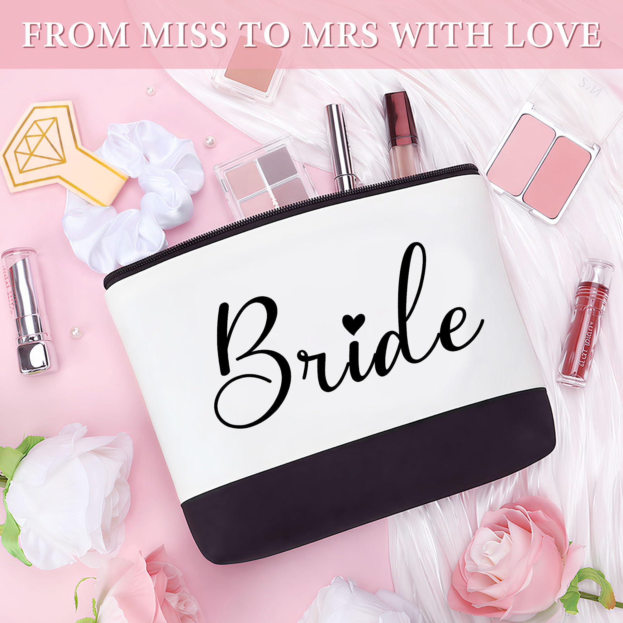 Bridal Shower Gifts for Bride To Be Gift Ideas Bride Gifts Box for Bachelorette Party Wifey Gift Accessories for Wedding Day Popular Engagement Stuff Things Set for Her Future Mrs Soon To Be Wifey