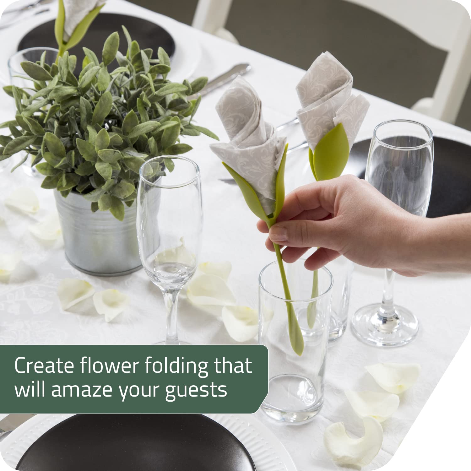 Bloom Flower Napkin Holders