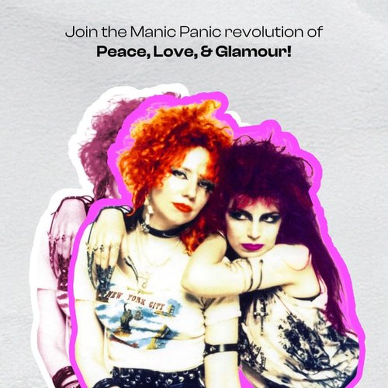 MANIC PANIC Medium Deep Violet Color Depositing Conditioner - Love Color Hair Conditioner Keeps Hair Vibrant, Nourished & Refreshed - Formulated with Shea Butter & Quinoa - Purple Rose (8oz)