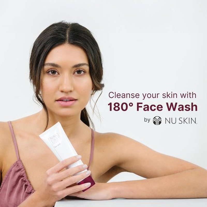 Nu Skin 180°® Face Wash - Anti-Aging Cleanser with Vitamin C for Youthful Skin | 4.2 Fl Oz