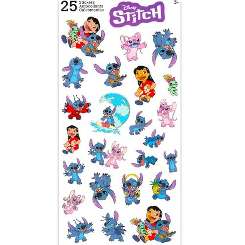 Stitch Lip Gloss Tubes - Bundle with 2 Lilo & Stitch Lip Gloss in Assorted Flavors for Party Favors Plus Coin Purse, Stickers, More | Lilo & Stitch Party Favors