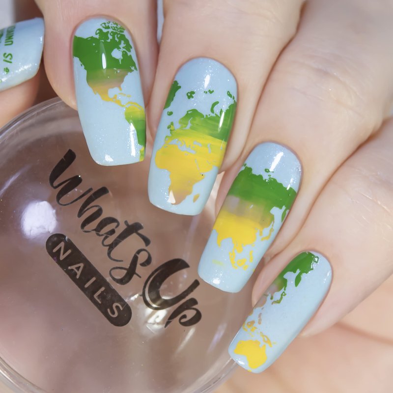Whats Up Nails - Galaxy Plates 2 Pack (B011, B068) for Nail Art Design