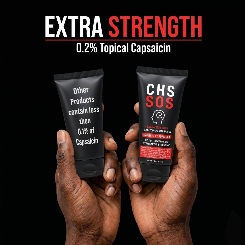 CHS SOS Extra Strength Capsaicin Cream 0.2% High Potency – Fast Absorbing Warming Formula, Non-Greasy Topical Support – 1.5 oz x 1pack
