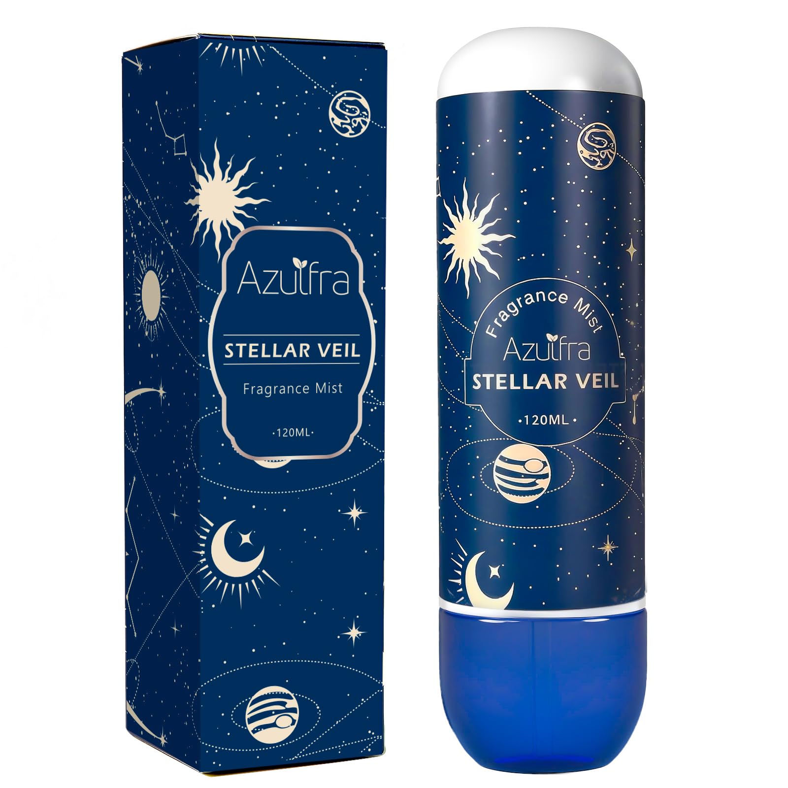 Azulfra Body Spray for Wowen, Hair & Body Fragrance Mist, Long Lasting Fragrance Spray, 4 fl.oz Stellar Veil
