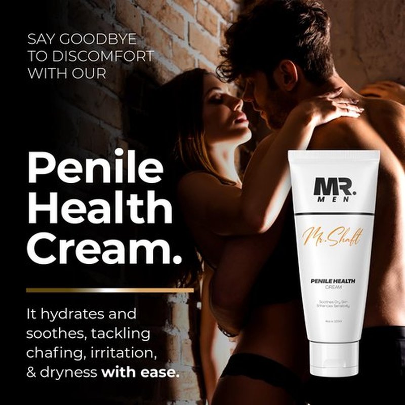 Premium Penile Health Creme for Dry and Sensitive Skin – Hydrating Moisturizer for Men’s Intimate Area – Supports Foreskin Restoration – Fragrance-Free Formula – 4oz