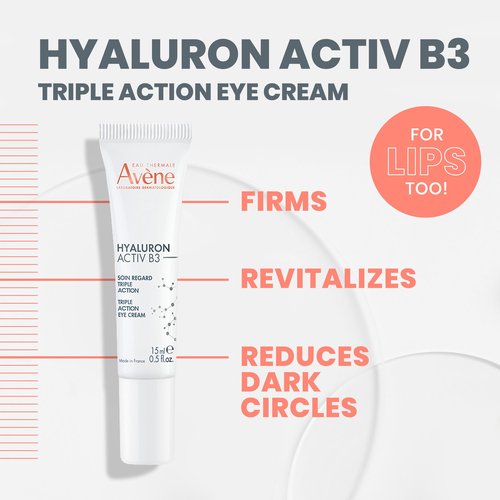 Avène Hyaluron Activ B3 Triple Correction Eye Cream, 0.5 Fl Oz
