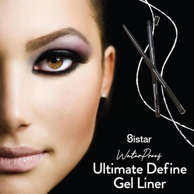 Sistar Ultimate Define Gel Eyeliner Pen - Long Lasting, Waterproof, Smudge-Free | Bright Bronze