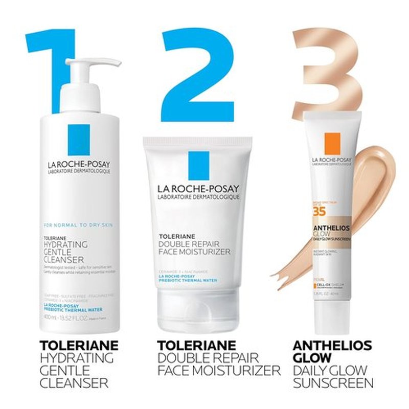 La Roche-Posay Anthelios Glow Tinted Sunscreen - SPF 35, Broad Spectrum, Lightweight, 24Hr Hydration