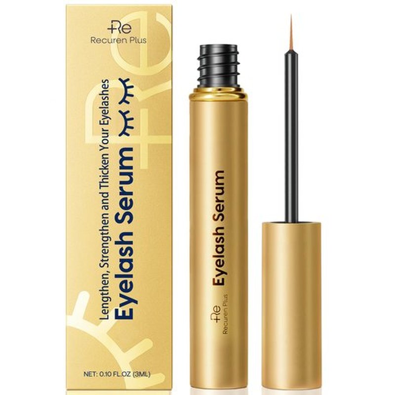 Premium Eyelash Growth Serum: Advanced Vegan Formula for Longer Thicker Lashes – Natural Safe Ingredients