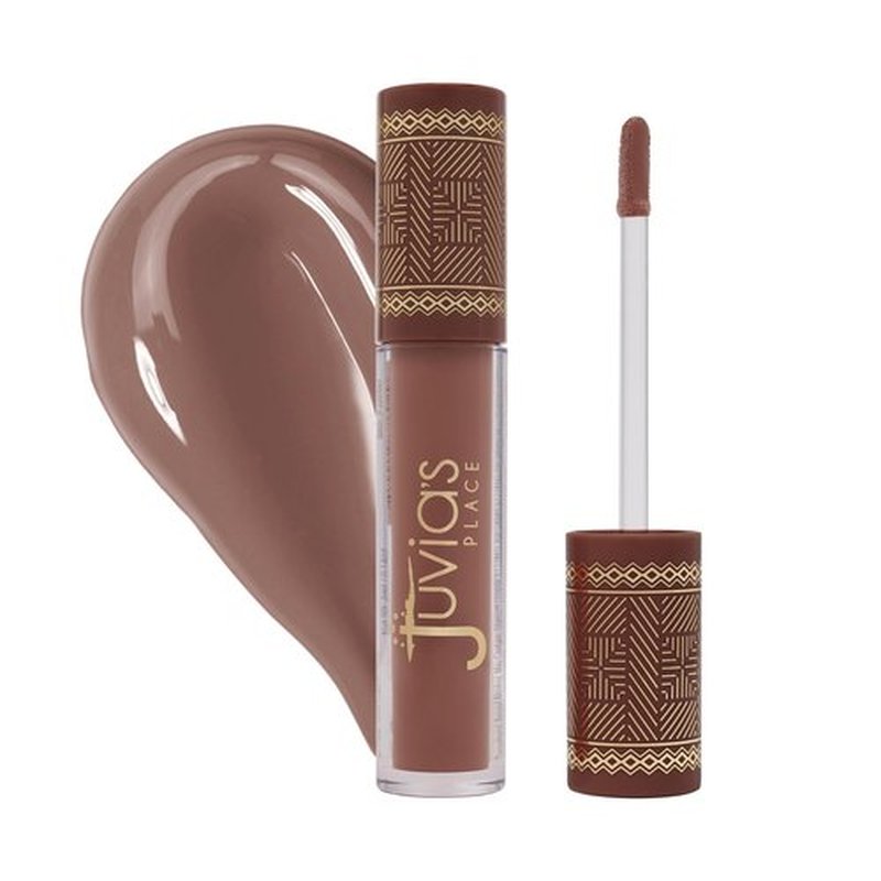 Juvia's Place Coffee Shop Lip Gloss - Brown Sugar - Hydrating Butter Lip Gloss for Women, Long-Lasting Shine, Moisturizing Glass-like Finish, Plumping Non-sticky, Suitable for every vibe