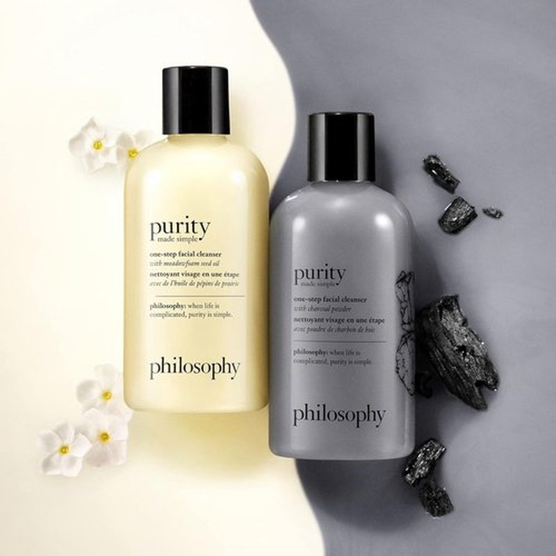 Philosophy Purity Made Simple One-Step Facial Cleanser - Limited Edition Scents with Meadowfoam Seed Oil | Gently Cleanses & Removes Makeup