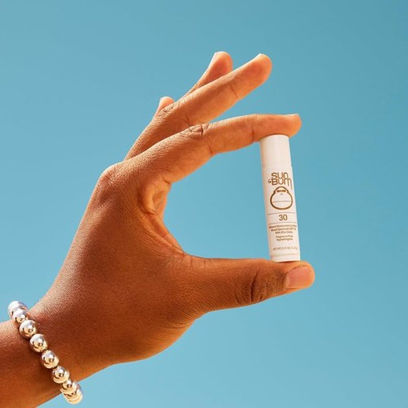 Sun Bum SPF 30 Mineral Sunscreen Lip Balm - Zinc-Based UVA/UVB Protection - 0.15 oz Stick | Hawaii Compliant