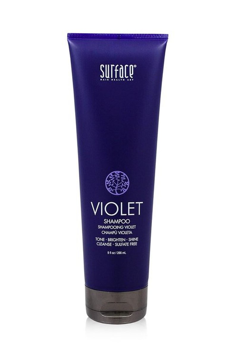 Surface Hair Pure Blonde Violet Shampoo - Brightening Formula for Luminous Blonde Hair