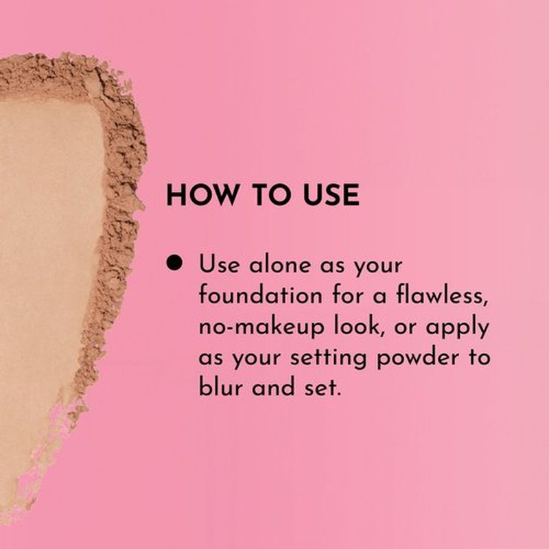 LAWLESS Women's Talc Free Skin Smoothing Powder, Light Medium, 0.34 Ounce (Pack of 1)