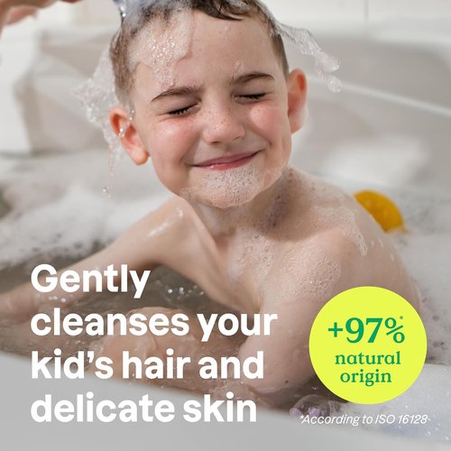 ATTITUDE Kids Shampoo & Body Wash - EWG Verified, Vegan, Plant-Based Cleanser | Vanilla & Pear, 32 Fl Oz