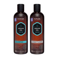 HASK Argan Oil Shampoo & Conditioner Set - Color Safe, Sulfate-Free, Paraben-Free | 12oz Each
