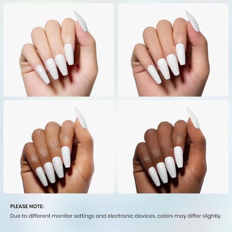 Beetles White Gel Nail Polish - 15ml Soak Off UV Gel for French Nail Art | Perfect for DIY Manicures