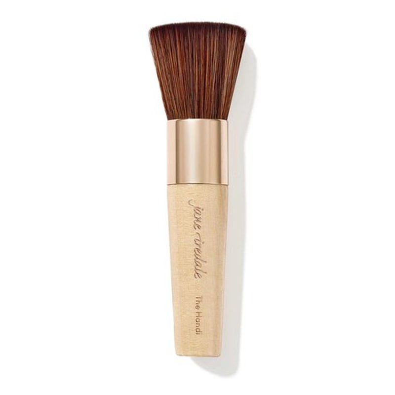 Jane Iredale Handi Brush - Medium Semi-Dense Complexion Brush for Even Powder Application | Vegan & Cruelty-Free