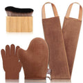 Tanning Mitt Self Tanner Mitt 4 Pack Self Tanning Mitt Tanning Brush for Self Tan Mitt Tanning Glove Self Tanner Brush Back Tanning Applicator