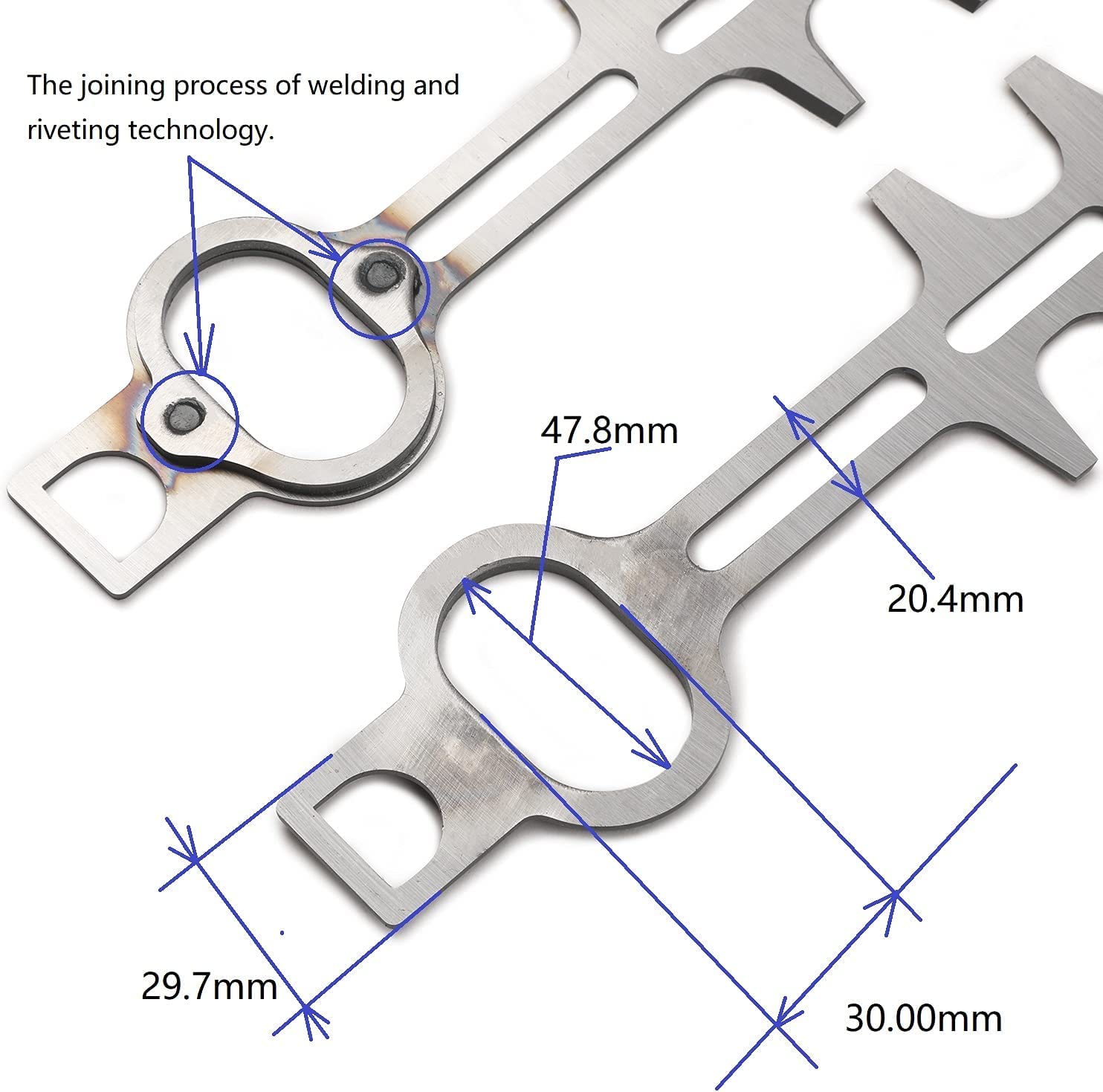 Gabasinover Replaces Part NO 4243 710 6004 24 Hedge Trimmer Blades Fits for HL94 HL94K Hedge Trimmer