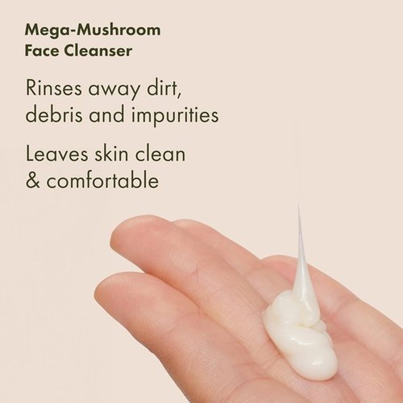 Origins 4-Piece Mega-Mushroom Skin Repair Set - Cleanser, Treatment Lotion, Moisturizer & Concentrate | Ideal for Sensitive Skin with Hyaluronic Acid & Reishi Mushroom