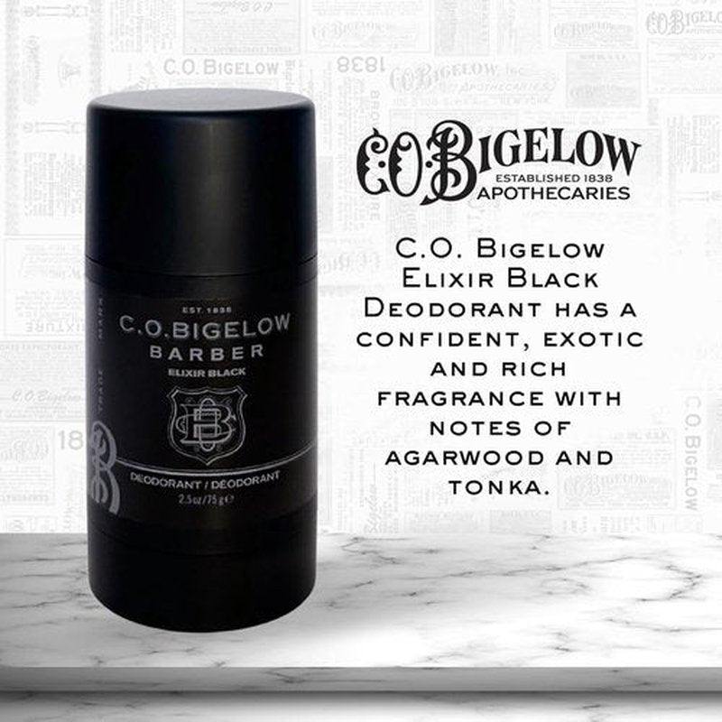 C.O. Bigelow Musk & Vanilla Scented Deodorant - Aluminum-Free Gel Stick, 2.5oz Non-Toxic Formula
