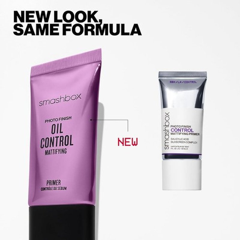Smashbox Photo Finish Oil Control Primer - Mattifying Makeup Primer with Salicylic Acid & Witch Hazel, 1 oz