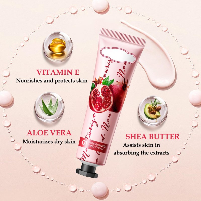 ZZCQzeze 22PCS Hand Cream Gifts Set,Hydrating Mini Hand Lotion for Dry Skin,Non-greasy Bulk Hand Cream Travel Size,Small Hand Lotions Set,Moisturizing Moisturizer for Birthday Gifts for Women