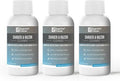 Essential Values Electric Shaver Cleaning Solution - Compatible with Braun Clean & Renew - 3 Bottles for 9 Refills - Made in USA