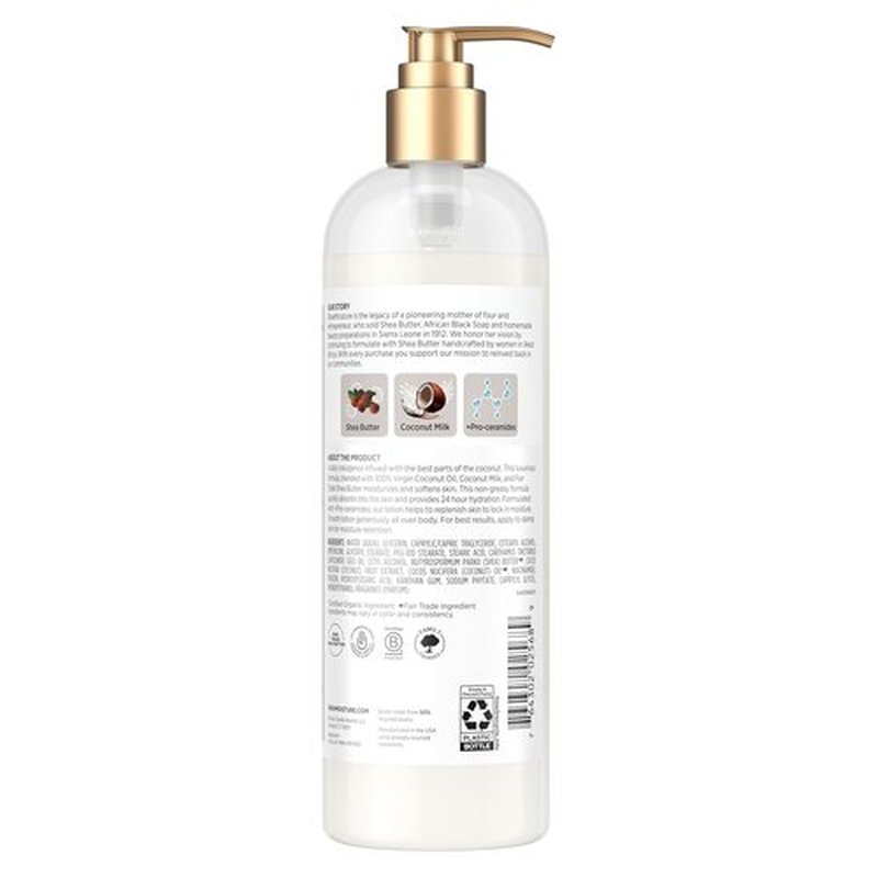 SheaMoisture Daily Hydration Body Lotion - Nourishing 100% Virgin Coconut Oil & Shea Butter, 16 oz