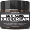 Viking Revolution Mens Anti Aging Face Cream - Mens Face Moisturizer for Men with Hyaluronic Acid, Aloe Vera, Vitamin E - Wrinkle Cream for Men with Vitamin B5, Green Tea (2 Fl Oz)