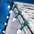C9 Christmas Lights - 100 LED Waterproof String Lights | 65FT Commercial Grade for Outdoor Decor