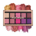 Profusion Cosmetics 10 Shade Eyeshadow Palette - High Pigmented Multi-Finish Colors, Vegan & Cruelty-Free, Create Stunning Looks On-the-Go - Travel-Friendly & Versatile Makeup, Fuchsia