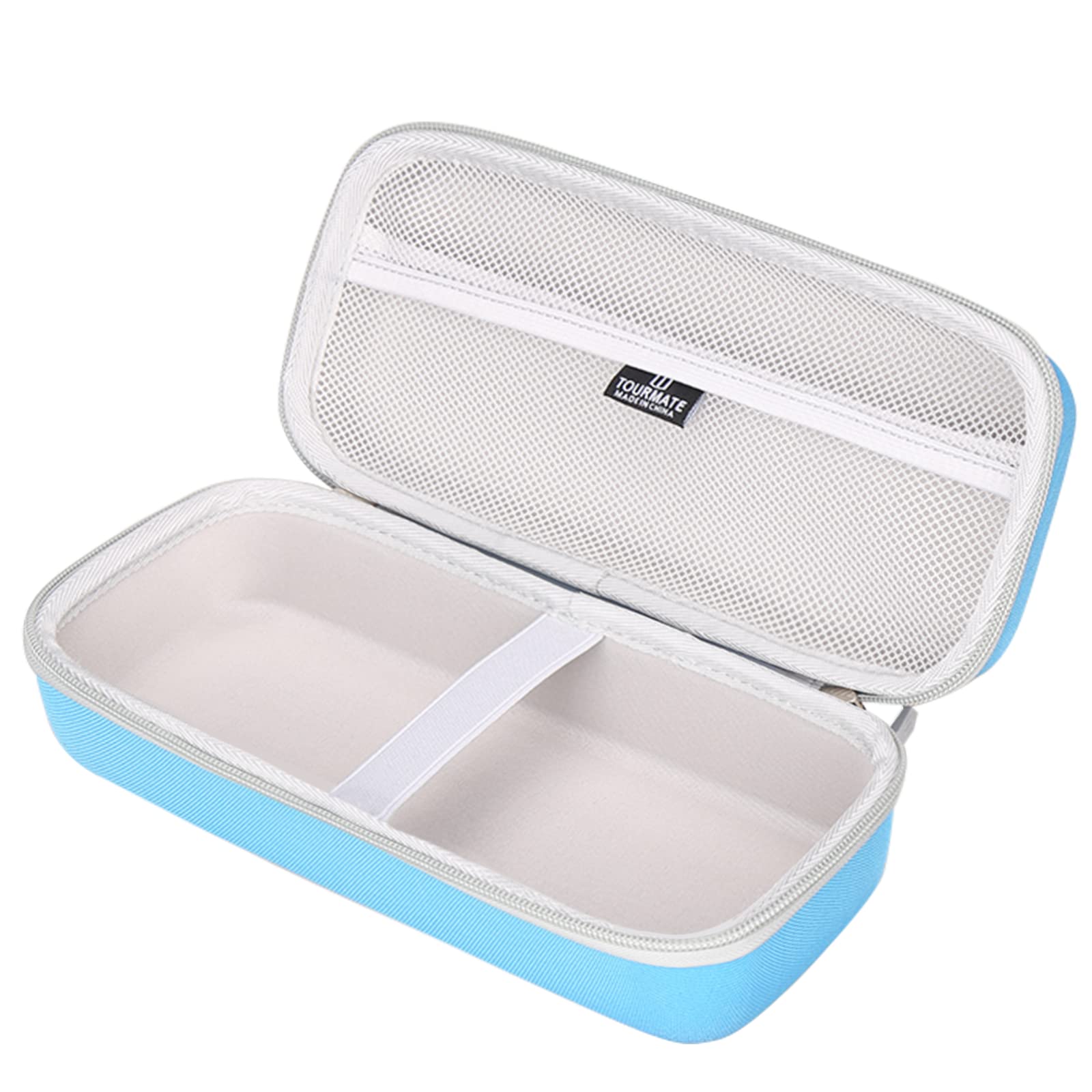 Tourmate Hard Case for Waterpik Cordless Express Water Flosser,Travel Case for White WF-02 (Only Box) (Blue)