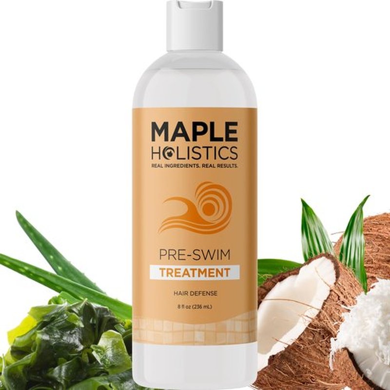 Pre Swim Chlorine Hair Protection Treatment - Protects Against Dryness & Color Fading | 8 Fl Oz