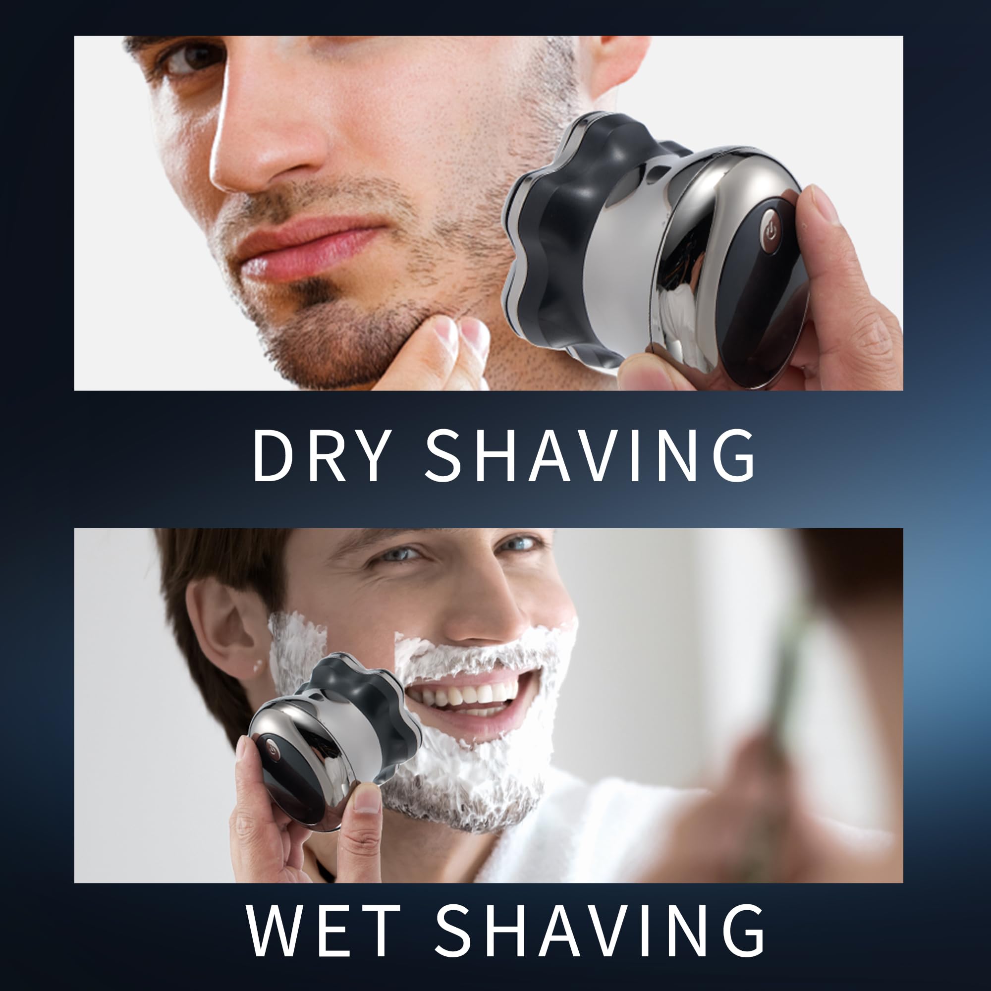 Head Shaver for Bald Men, Electric Razor for Sensitive Skin