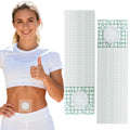 54Pack Castor Oil Belly Button Patches – 3.2"x3.2" Ultra-Thin Waterproof No-Wash Anti-Leak Castor Oil Pack Wrap, Skin-Friendly PU Film Patches for Belly Button Care & Wellness (Oil Not Included)
