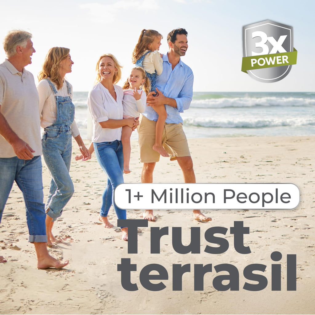 terrasil Tinea Versicolor Treatment Cream Max Strength, Antifungal Tinea Cream, Clinically Proven 1% Clotrimazole, Treats Most Ringworm & Fungal Infections, Soothing Relief of Itchy Dry Skin (.5oz)