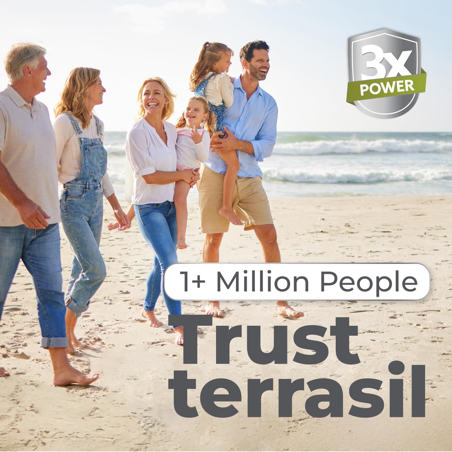 terrasil Tinea Versicolor Treatment Cream Max Strength, Antifungal Tinea Cream, Clinically Proven 1% Clotrimazole, Treats Most Ringworm & Fungal Infections, Soothing Relief of Itchy Dry Skin (.5oz)