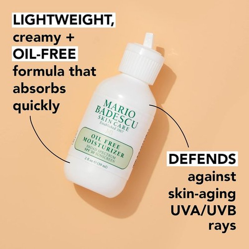 Mario Badescu Collagen Face Moisturizer - SPF 15 for Combination & Sensitive Skin, Day Cream with Cottonseed Oil