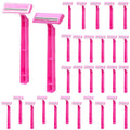 30 Count Women's Disposable Razors, Twin Blade