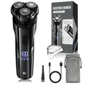 ABGAB Electric Rotary Shaver for Men,4D Floating Head, LED Display,Type-C