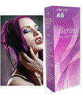 Berina Permanent Hair Dye - Vibrant Purple Color for Bold Emo Styles | A6 Size
