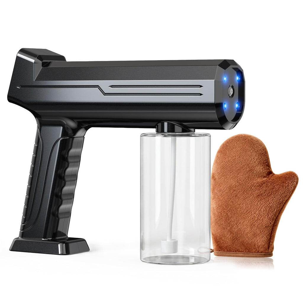 Spray Tan Machine, Portable & Cordless Spray Tan Gun, Even Spraying, Long Battery Life, Lightweight, Spray Tan Gun Machine with 300ml Bottle, Spray Tanning Machine for Home, Salon, DIY and Travel Use
