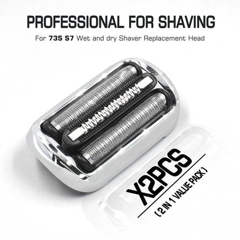 Braun S7 73S 360 Replacement Head Foil & Cutters - Compatible with Series 7 Electric Shavers
